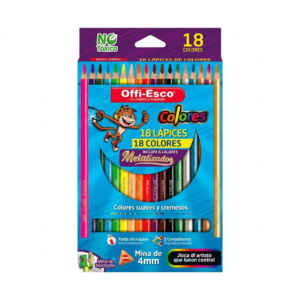 CREYONES OFFI-ESCO 18 COLORES