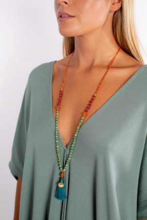 Collar Lassmï pompón