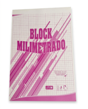 BLOCK MILIMETRADO 20 HOJAS