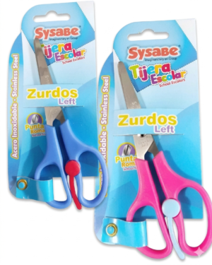 TIJERA ESCOLAR PARA ZURDOS