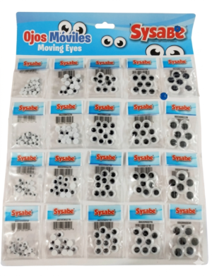 OJOS NEGROS SET SURT 20 BOLSITAS SYSABE