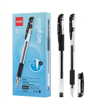 BOLIGRAFO DE GEL EJECUTIVO 0.7MM DELI *UMV- CAJA 12 UND