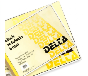 BLOCK DELTA 20 HOJAS