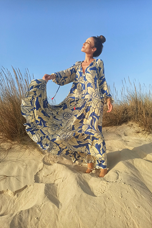 Vestido Ofelia Flor - Imagen 2