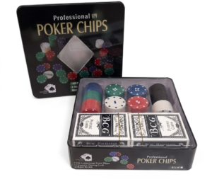 JUEGO PROFESIONAL DE POKER+ FICHAS