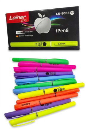 BOLIGRAFOS LAINER PUNTA BALA 0.5MM LN-8003X12 UND