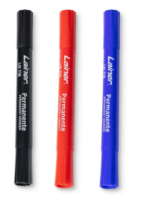 MARCADORES PERMANENTES LAINER X12UND