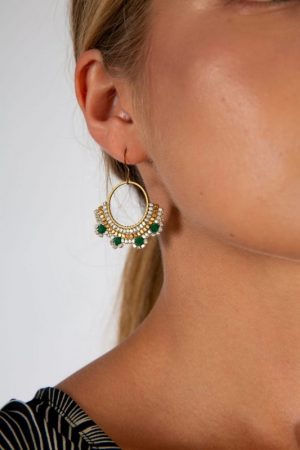 Pendientes Memel mosaico