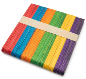 PALETA DE HELADO COLORES 12U