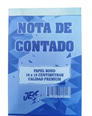 NOTA DE CONTADO JESS
