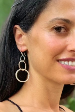 Pendientes Circles Plata