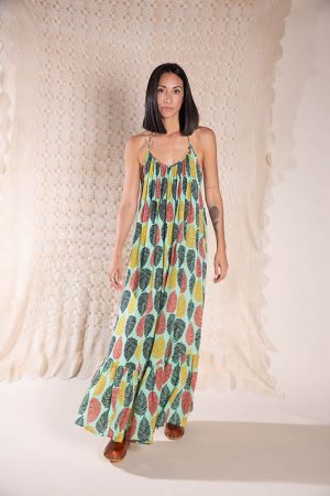 Vestido Latifah Turquesa