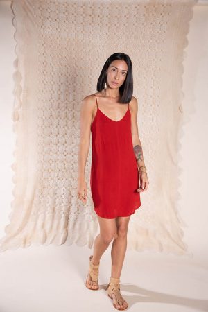 Vestido Shivita Rojo