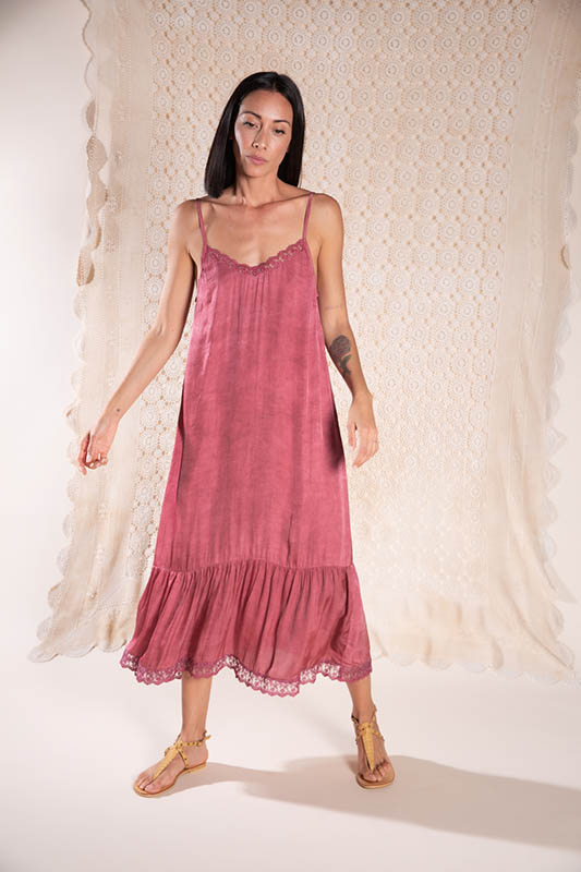 Vestido Tiana Tinto - Imagen 2