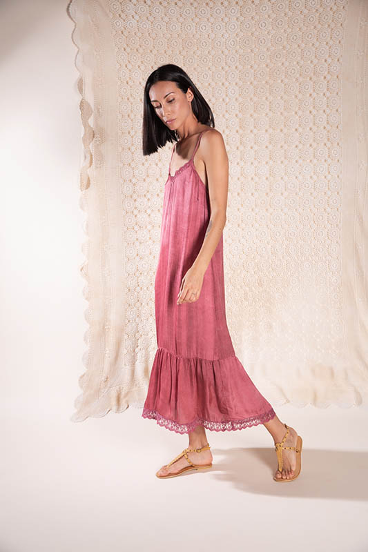 Vestido Tiana Tinto - Imagen 5