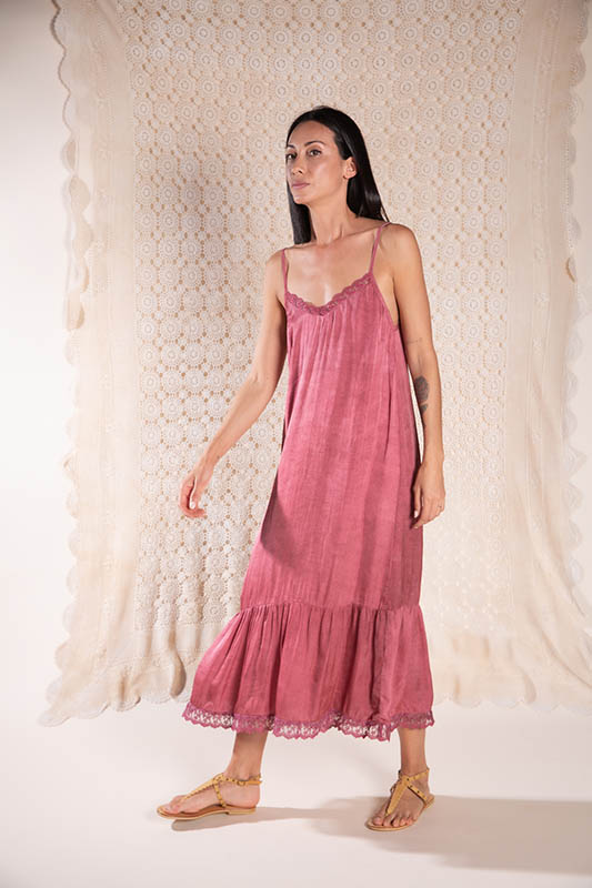 Vestido Tiana Tinto - Imagen 3