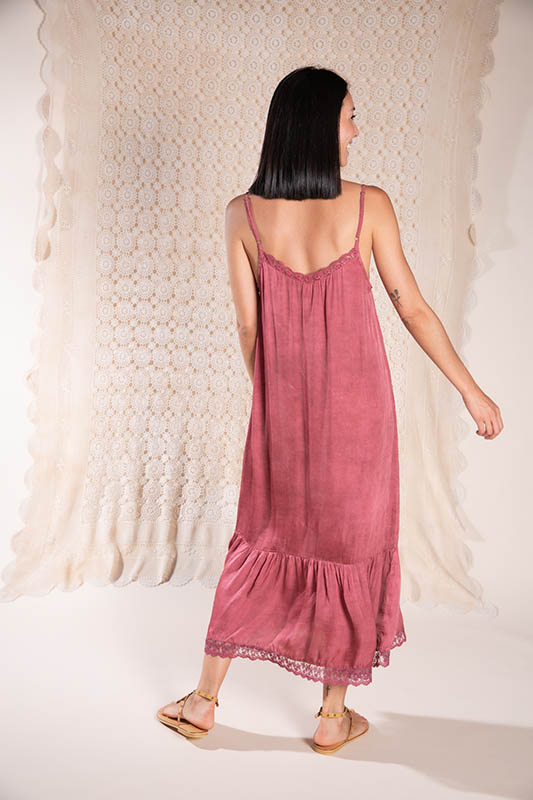 Vestido Tiana Tinto - Imagen 6